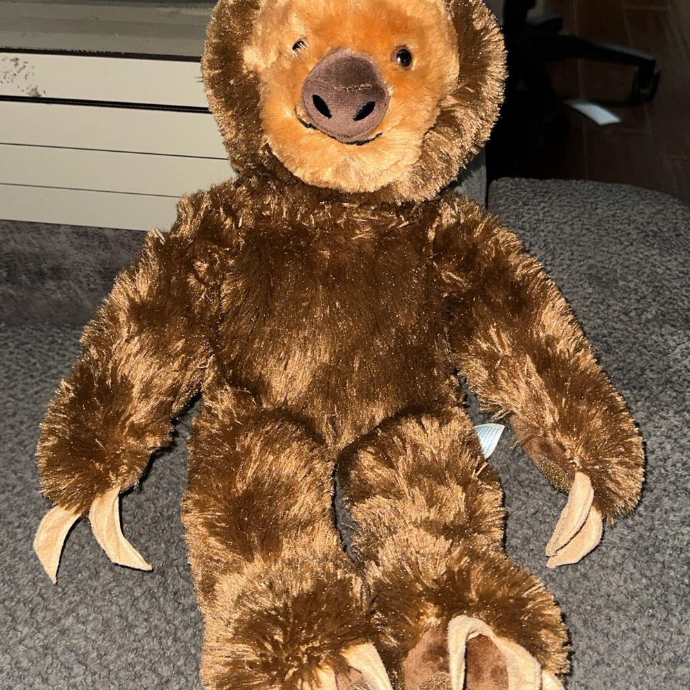 Build-a-Bear Workshop Retired 18” Brown Sloth